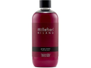 Заправка для домашнего аромата Millefiori Milano Grape Cassis, 500 мл цена и информация | Домашние ароматы с палочками | kaup24.ee