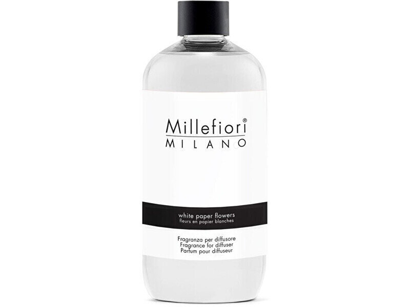 Kodulõhna täide Millefiori Milano White Paper Flowers, 500 ml hind ja info | Kodulõhnastajad | kaup24.ee