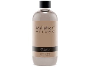 Заправка для домашнего ароматизатора Millefiori Milano Silk&amp;Rice Powder, 250 мл цена и информация | Домашние ароматы с палочками | kaup24.ee