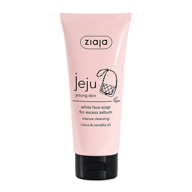 Valge näoseep Ziaja Jeju Young Skin, 75ml hind ja info | Näopuhastusvahendid | kaup24.ee