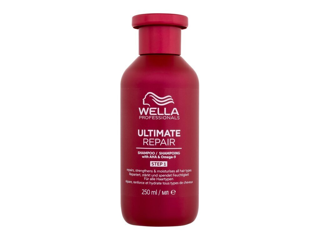 Taastav šampoon juustele Wella Professionals Ultimate Repair, 250 ml цена и информация | Šampoonid | kaup24.ee