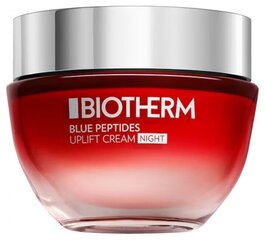 Укрепляющий ночной крем для лица Biotherm Blue Peptides Uplift Cream, 50 мл цена и информация | Кремы для лица | kaup24.ee