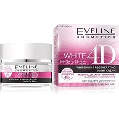 Крем для лица Eveline Cosmetics White Prestige 4D Whitening, 50 мл цена и информация | Кремы для лица | kaup24.ee