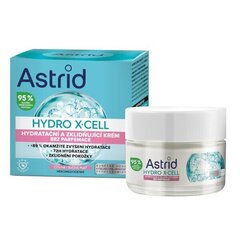 Niisutav näokreem tundlikule nahale Astrid Hydro X-Cell, 50 ml hind ja info | Näokreemid | kaup24.ee