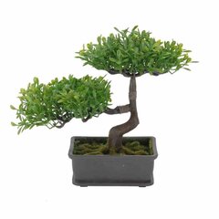 Kunstlik bonsaipuu 3 Kunstlik bonsaitaim plastist potis, mõõtmetega 23x15x22 cm. hind ja info | Kunstlilled | kaup24.ee