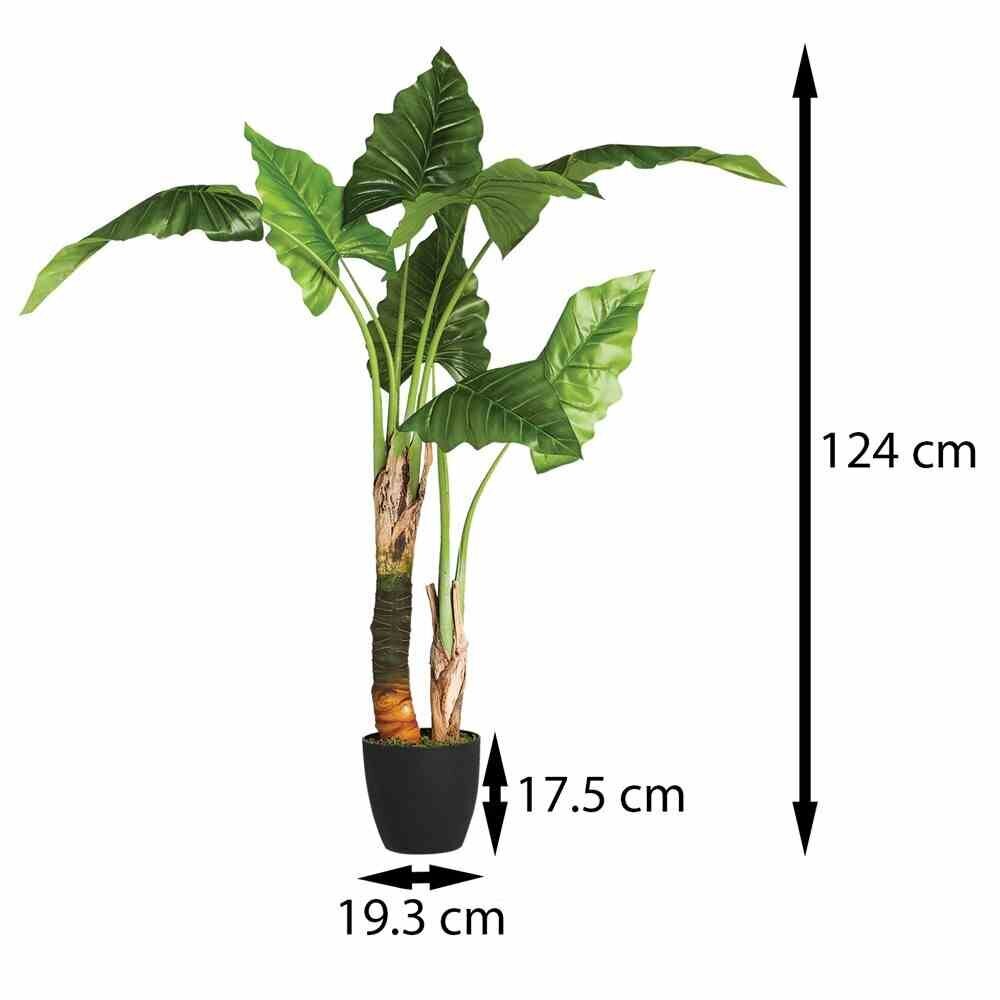 Kunsttaim banaanitaim potis 124 cm hind ja info | Kunstlilled | kaup24.ee