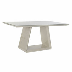 Обеденный стол DKD Home Decor Стеклянный Серый Деревянный MDF (160 x 90 x 75 cm) цена и информация | Кухонные и обеденные столы | kaup24.ee