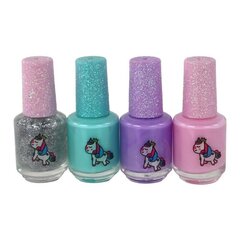 Beauty Set Nail Polishes Delicate Colors 4 Pieces hind ja info | Laste ja ema kosmeetika | kaup24.ee