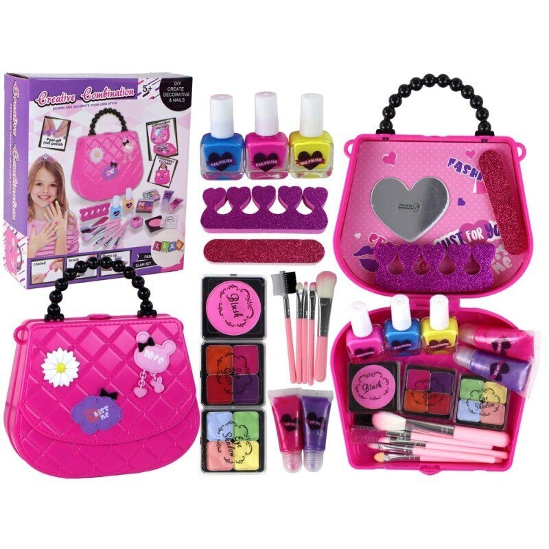 Nail Painting Set Makeup XXL Handbag hind ja info | Laste ja ema kosmeetika | kaup24.ee