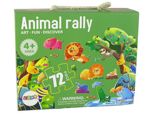 Пазл для детей Wild Animals Jigsaw 72 детали цена и информация | Пазлы | kaup24.ee