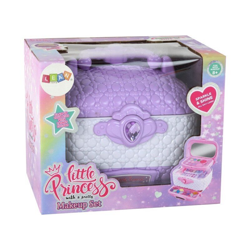 Laste ilukomplekt LeanToys Purple Beauty Set, 1 tk hind ja info | Laste ja ema kosmeetika | kaup24.ee