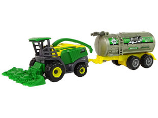 Пластиковая сельскохозяйственная техника Зеленый Желтый цена и информация | Игрушки для мальчиков | kaup24.ee