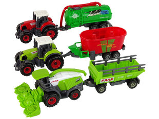 Põllumajandusmasinate komplekt hind ja info | Poiste mänguasjad | kaup24.ee