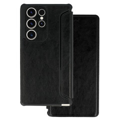 Кожаный чехол-книжка с бритвой для Xiaomi Redmi 9C, черный цена и информация | Чехлы для телефонов | kaup24.ee