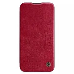 Nillkin Qin Book PRO Case for Samsung Galaxy A14 4G Red цена и информация | Чехлы для телефонов | kaup24.ee