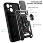 Slide Camera Armor Case Samsung Galaxy A52/A52S Black цена и информация | Telefoni kaaned, ümbrised | kaup24.ee