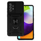 Slide Camera Armor Case Samsung Galaxy A52/A52S Black цена и информация | Telefoni kaaned, ümbrised | kaup24.ee