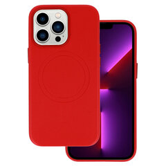 Кожаный чехол MagSafe для iPhone 14, красный цена и информация | Чехлы для телефонов | kaup24.ee