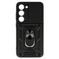 Slide Camera Armor Case Samsung Galaxy S23 Black цена и информация | Telefoni kaaned, ümbrised | kaup24.ee