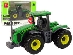 Сельскохозяйственная машина Трактор Зеленый трактор цена и информация | Развивающий мелкую моторику - кинетический песок KeyCraft NV215 (80 г) детям от 3+ лет, бежевый | kaup24.ee