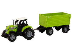 Traktor haagisega Green Farm hind ja info | Poiste mänguasjad | kaup24.ee