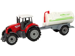 Тракторы с прицепами, набор 3 цвета цена и информация | Игрушки для мальчиков | kaup24.ee