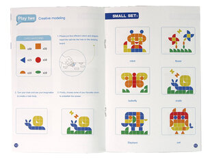 Магнитная доска с шариками, магнитная табличка, значки, кубики, зеленая цена и информация | Развивающие игрушки и игры | kaup24.ee