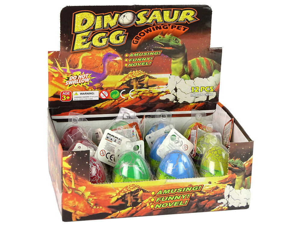 Vees kasvav dinosauruse muna, 6 cm hind ja info | Poiste mänguasjad | kaup24.ee