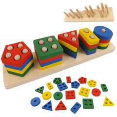 Деревянная головоломка для детей цена и информация | Игрушки для малышей | kaup24.ee