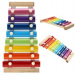 Деревянный ксилофон для детей цена и информация | Игрушки для малышей | kaup24.ee