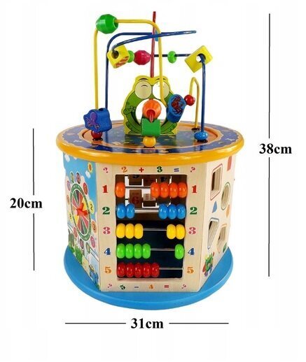 Puidust hariv kuubik lastele hind ja info | Imikute mänguasjad | kaup24.ee
