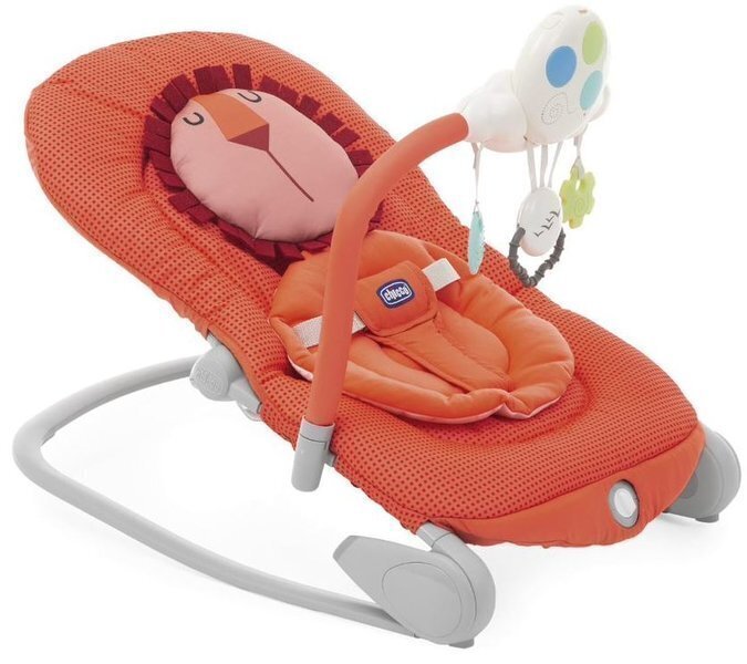 Lamamistool Chicco Lounger Balloon Lion, oranž hind ja info | Beebi lamamistoolid | kaup24.ee