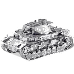 Metallist konstruktor 3D mudel Tank Piececool, 168 tk hind ja info | Klotsid ja konstruktorid | kaup24.ee