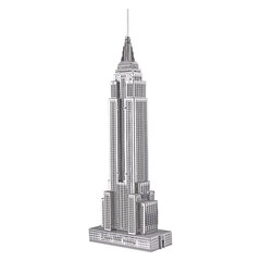 Metallist konstruktor 3D mudel Empire State Building Piececool, 21 tk цена и информация | Конструкторы и кубики | kaup24.ee