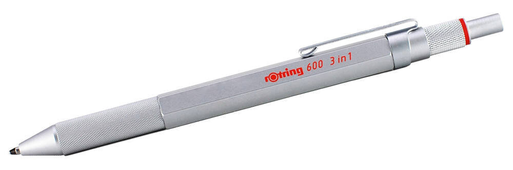 Pliiats ja pastakas 3in1 Multipen Rotring 600 цена и информация | Kirjutusvahendid | kaup24.ee