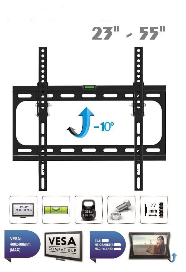 Arber 23-55" hind ja info | Teleri seinakinnitused ja hoidjad | kaup24.ee