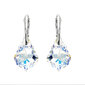 Naiste kõrvarõngad Diamond Sky „Baroque V (Aurora Borealis)“ koos Swarovski kristallidega DS02A864 цена и информация | Kõrvarõngad | kaup24.ee