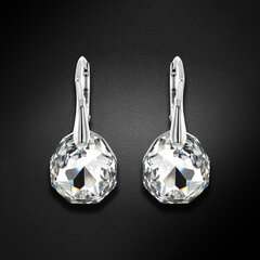 Серебряные серьги Ледяные Грани с кристаллами Swarovski™ DS02A876 цена и информация | Серьги | kaup24.ee