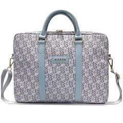 Guess Torba GUCB15HGCFSEB 16" niebieski|blue GCube Stripes GUCB15HGCFSEB цена и информация | Рюкзаки, сумки, чехлы для компьютеров | kaup24.ee