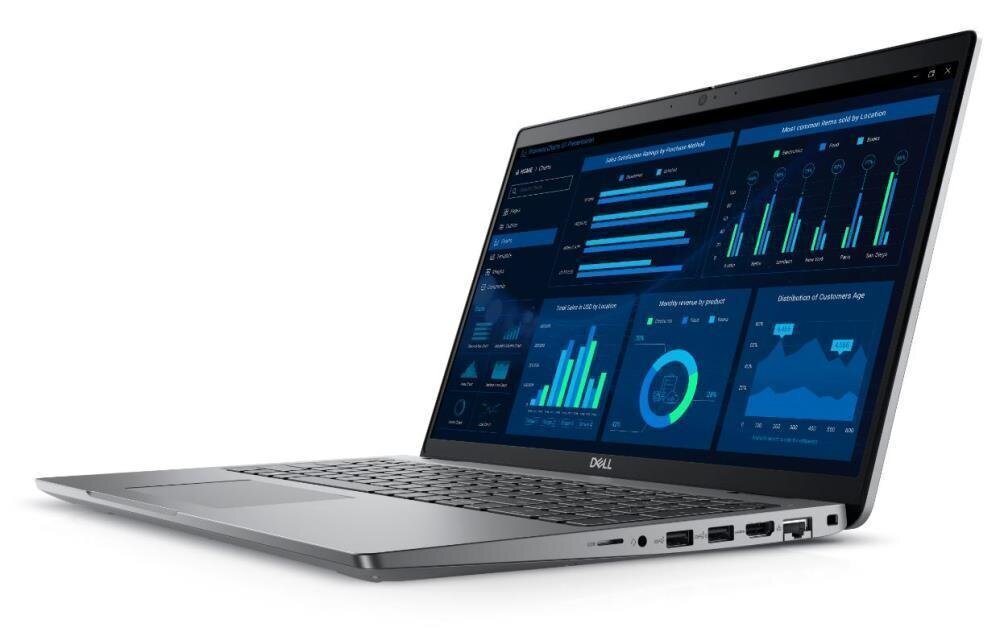 Notebook|DELL|Precision|3581|CPU Core i7|i7-13700H|2400 MHz|CPU features vPro|15.6&quot;|1920x1080|RAM 32GB|DDR5|5200 MHz|SSD 512GB|NVIDIA RTX A1000|6GB|NOR|Card Reader SD|Smart Card Reader|Windows 11 Pro|1.795 kg|N207P3581EMEA_VP_NORD цена и информация | Sülearvutid | kaup24.ee