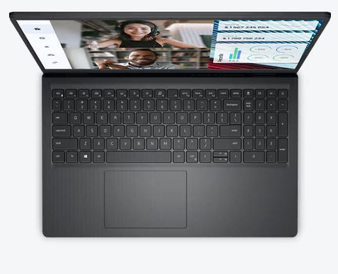 Notebook|DELL|Vostro|3520|CPU Core i3|i3-1215U|1200 MHz|15.6&quot;|1920x1080|RAM 8GB|DDR4|2666 MHz|SSD 512GB|Intel UHD Graphics|Integrated|ENG|Card Reader SD|Windows 11 Home|Carbon Black|1.66 kg|N3001PVNB3520EMEA01_HOM hind ja info | Sülearvutid | kaup24.ee