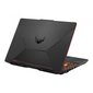 Notebook|ASUS|TUF|Gaming A15|FA506NF-HN005W|CPU Ryzen 5|7535HS|3300 MHz|15.6&quot;|1920x1080|RAM 8GB|DDR5|5600 MHz|SSD 512GB|GeForce RTX 2050|4GB|ENG|Windows 11 Home|Black|2.3 kg|90NR0JE7-M003U0 hind ja info | Sülearvutid | kaup24.ee