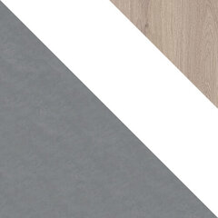 Полка Sigma 1D1S, белый/серый/коричневый цвет цена и информация | Полки | kaup24.ee