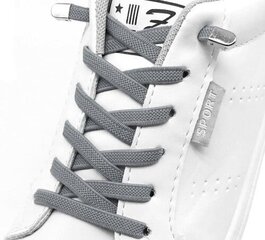 Шнурки V109 серые цена и информация | Уход за одеждой и обувью | kaup24.ee