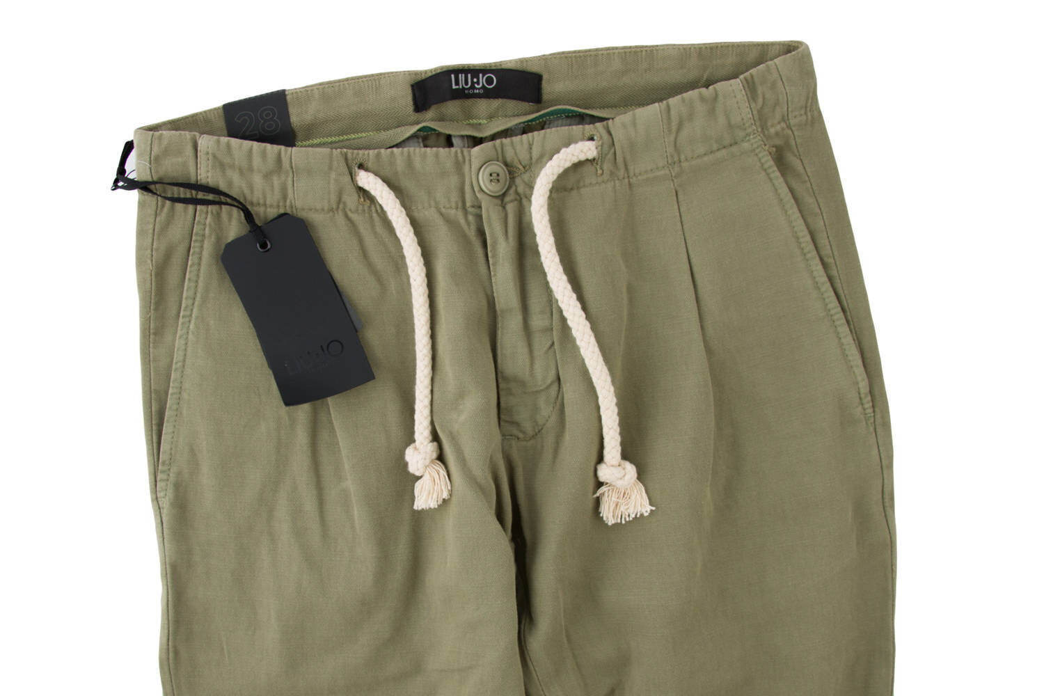 Püksid naistele Liu Jo M118B301 11, roheline цена и информация | Naiste püksid | kaup24.ee
