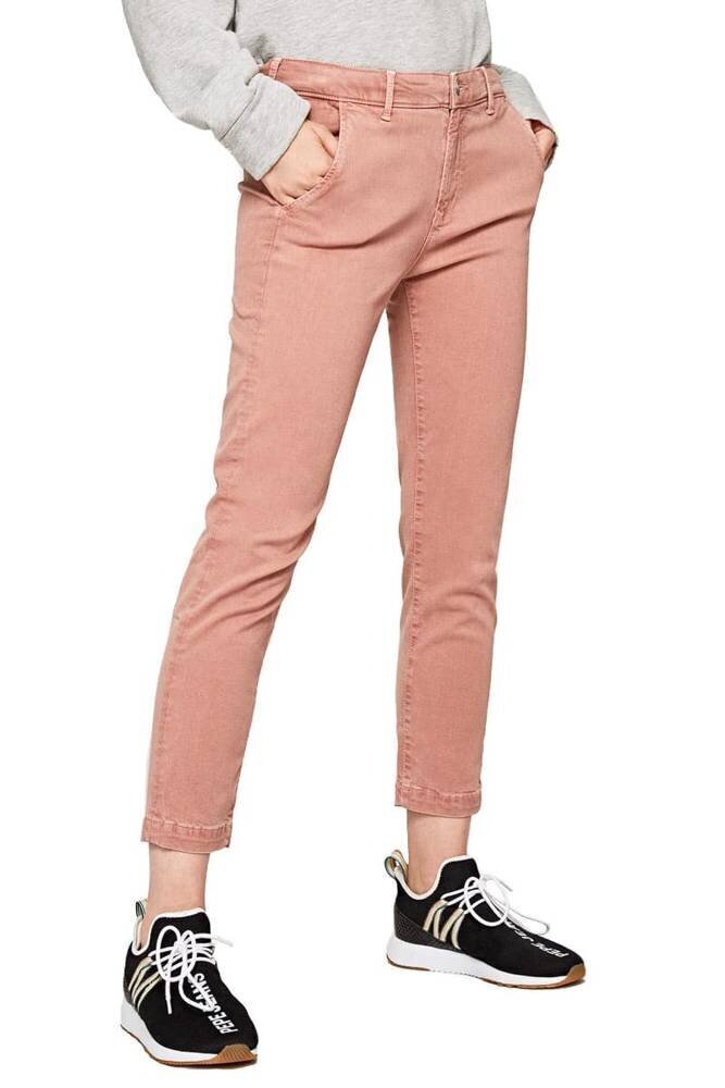 Püksid naistele Pepe Jeans PL211067YC6R, roosa hind ja info | Naiste püksid | kaup24.ee