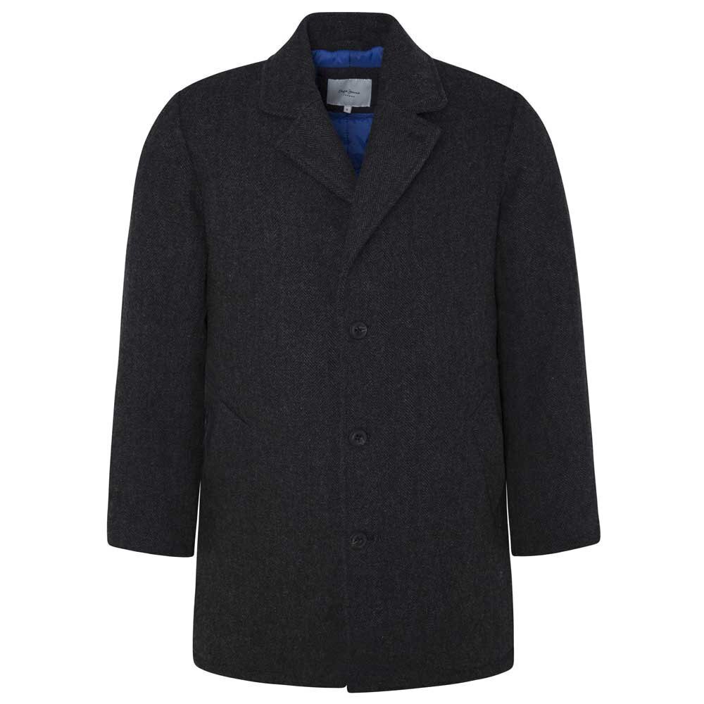 Pepe Jeans mantel meestele PM402124, must цена и информация | Meeste mantlid | kaup24.ee