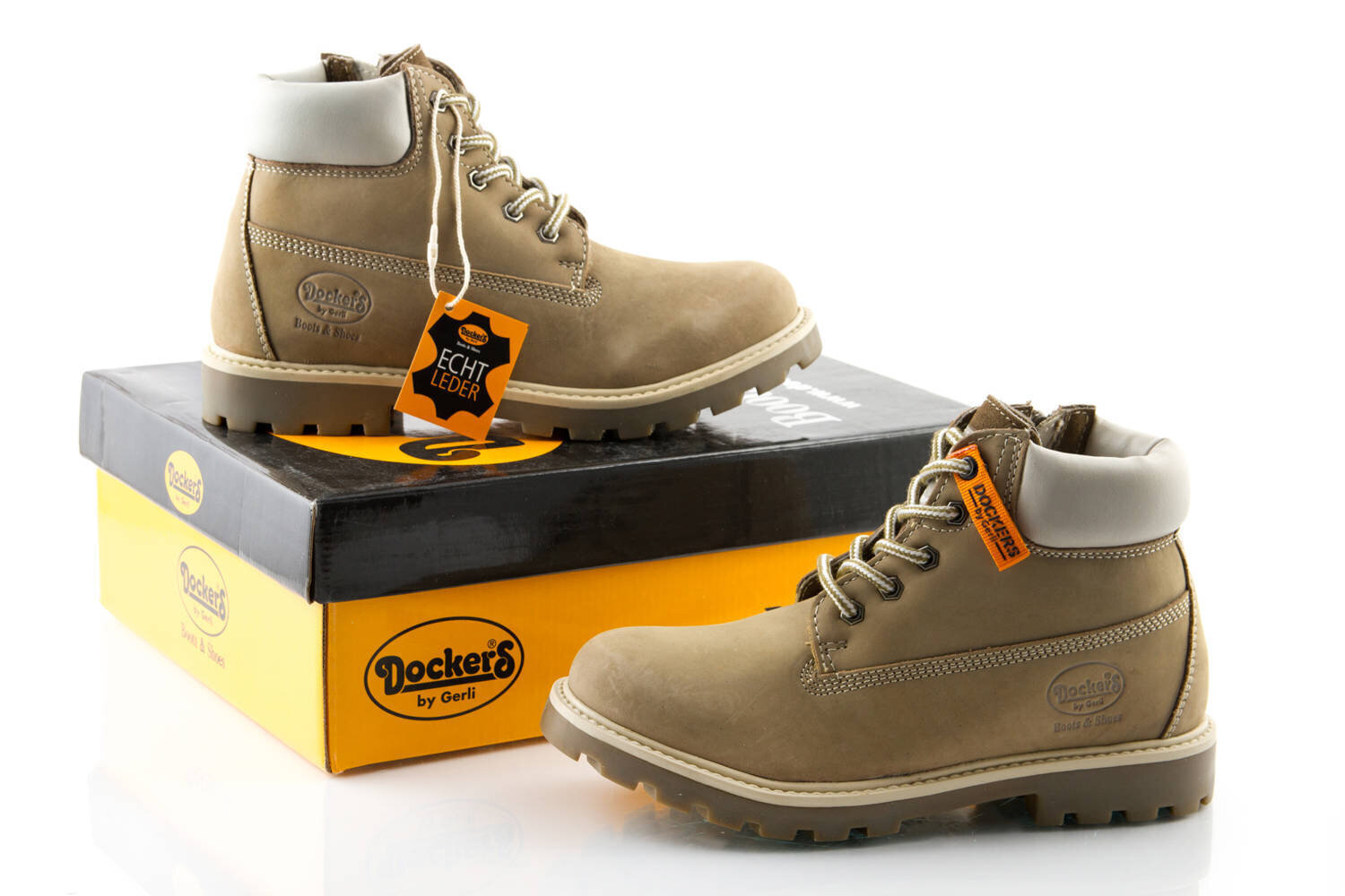 Saapad lastele Dockers 47TT701-300210, beež цена и информация | Laste saapad | kaup24.ee