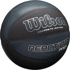 Баскетбольный мяч Wilson Reaction Pro Shadow, размер 7 цена и информация | Баскетбольные мячи | kaup24.ee