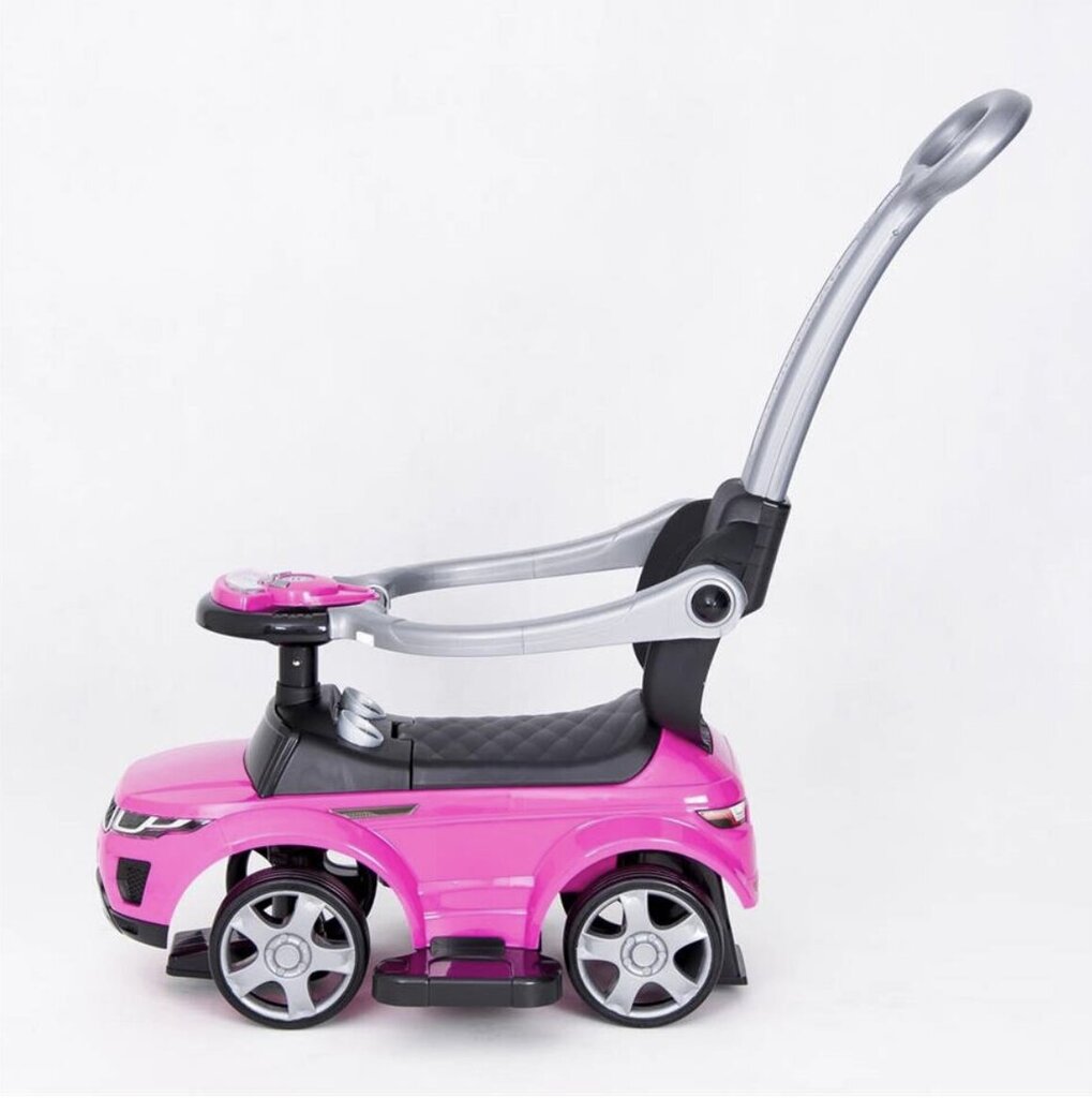 Käepidemega tõukeauto, roosa цена и информация | Imikute mänguasjad | kaup24.ee